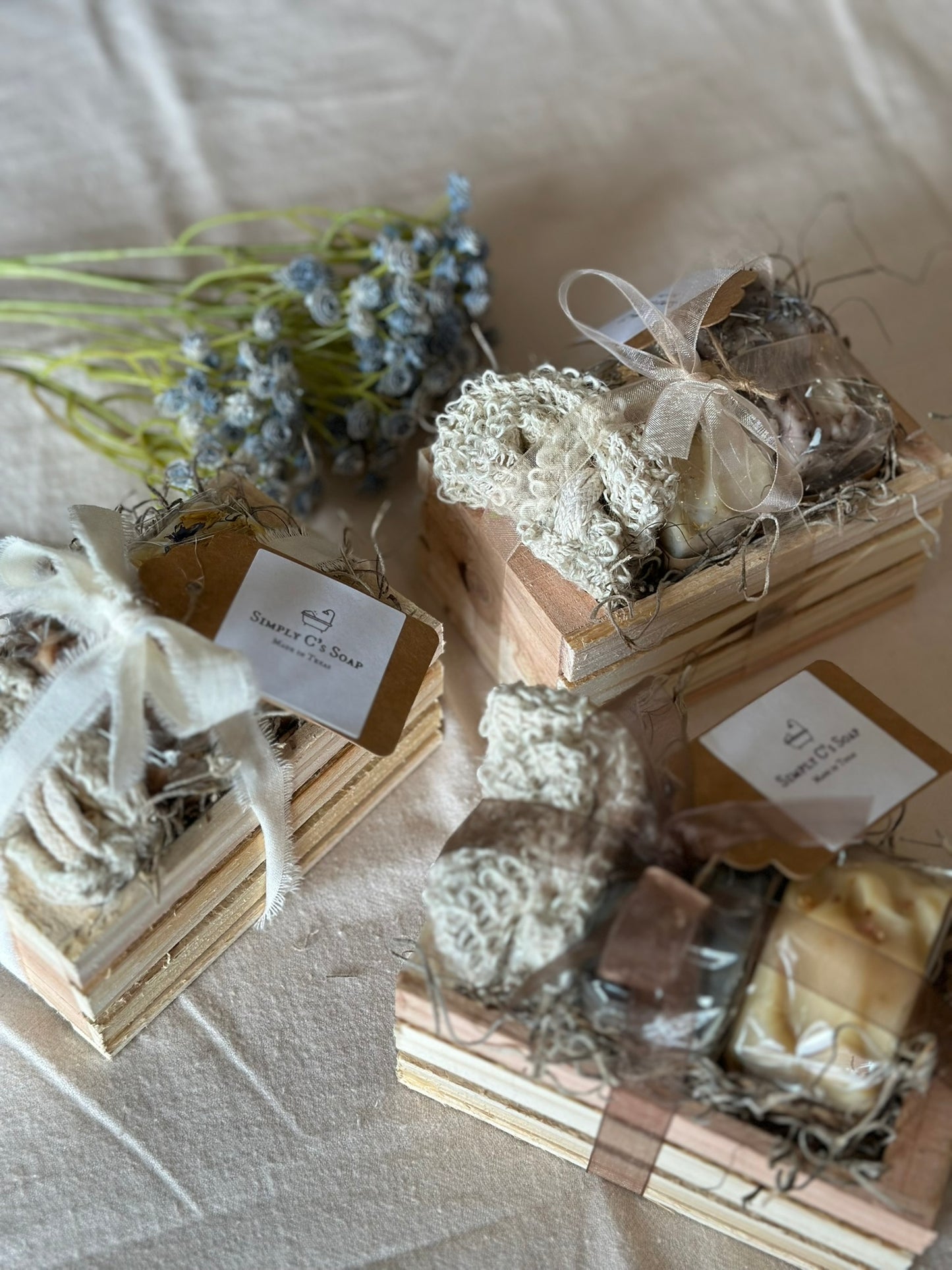 Wooden Crate Gift Set
