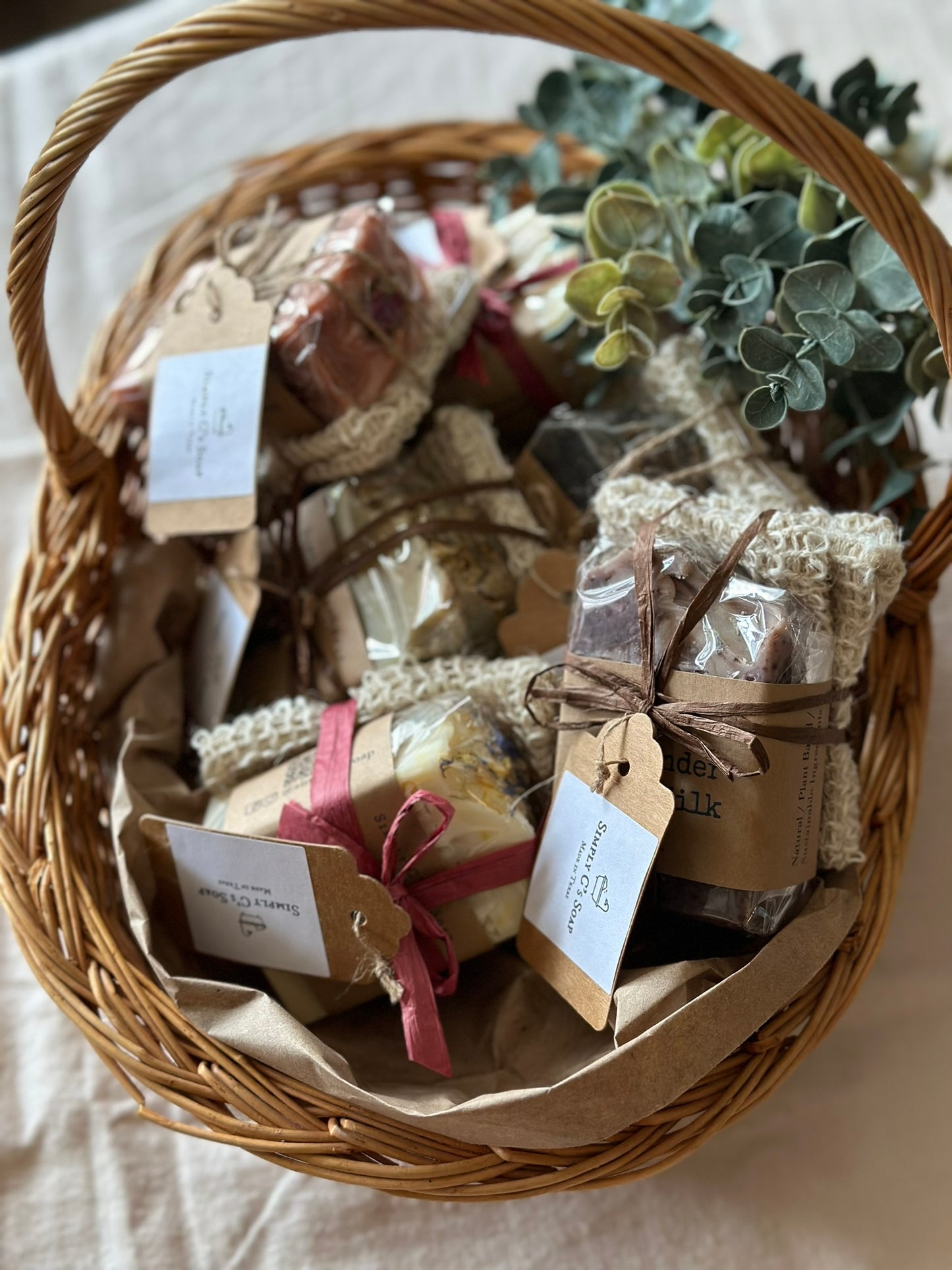 Soap Bar + Soap Saver Bag Set