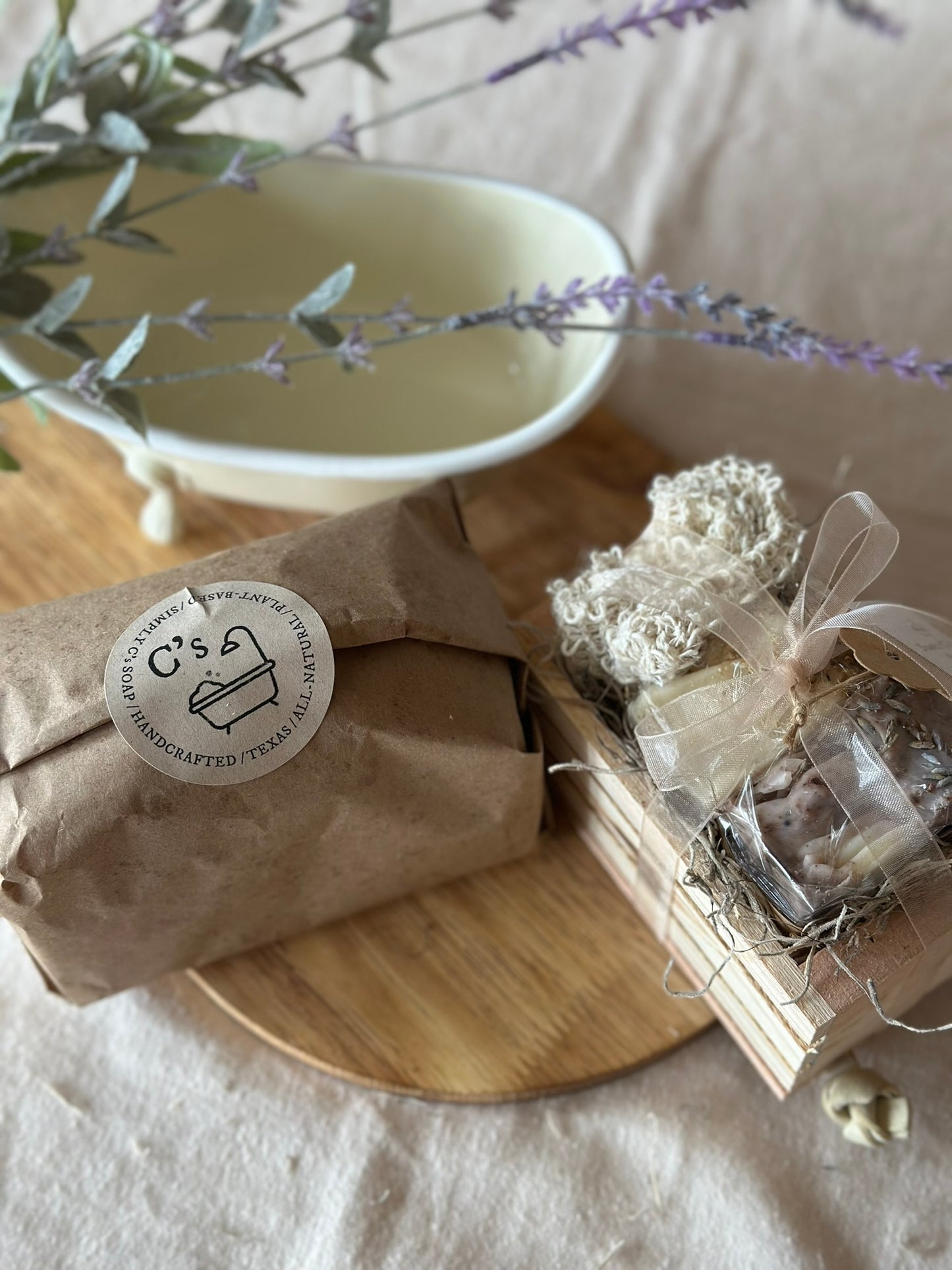 Wooden Crate Gift Set