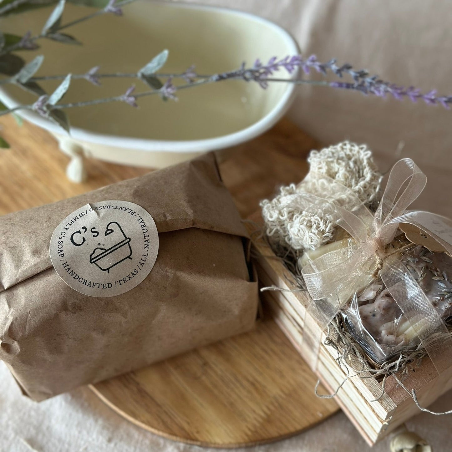 Wooden Crate Gift Set