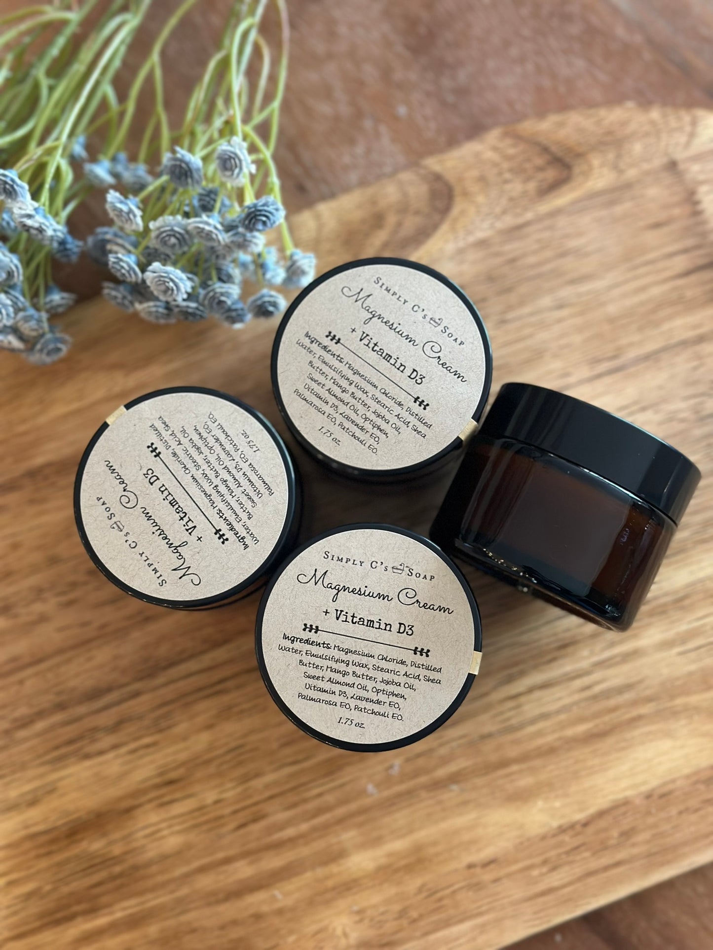 Magnesium Cream + Vitamin D3