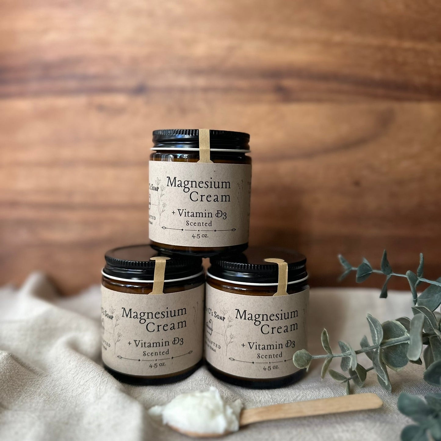 Magnesium Cream + Vitamin D3