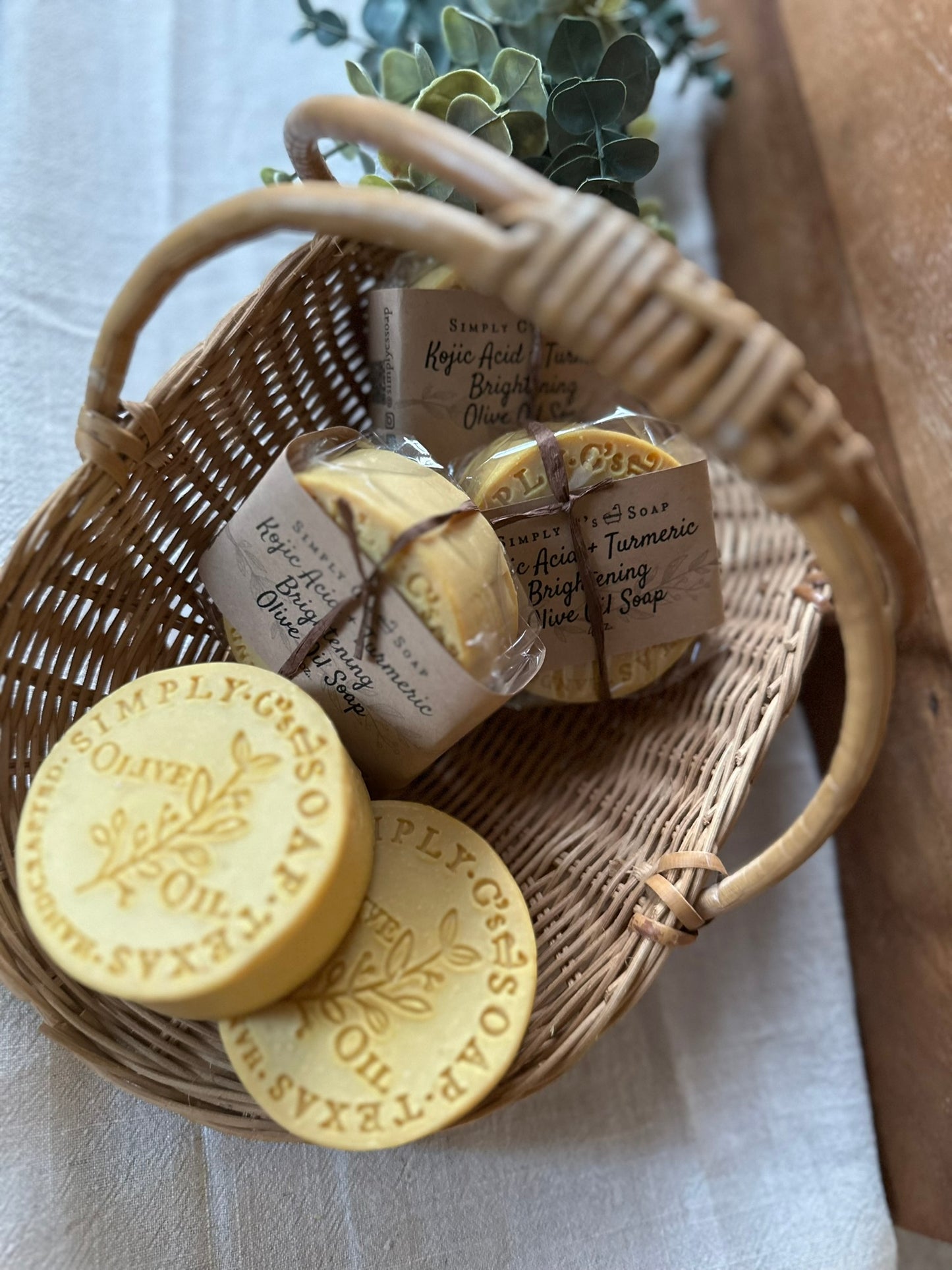 Kojic Acid + Turmeric/Brightening Olive Oil Soap
