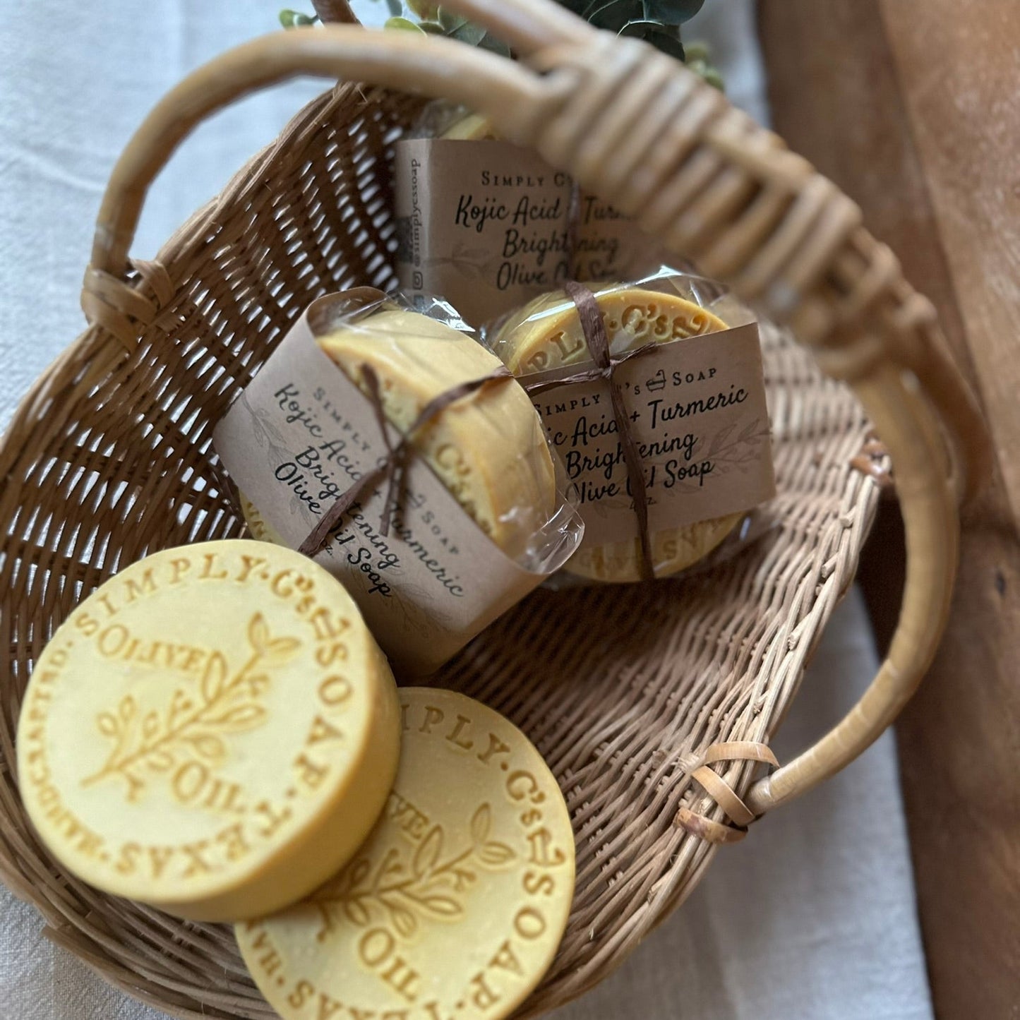 Kojic Acid + Turmeric/Brightening Olive Oil Soap