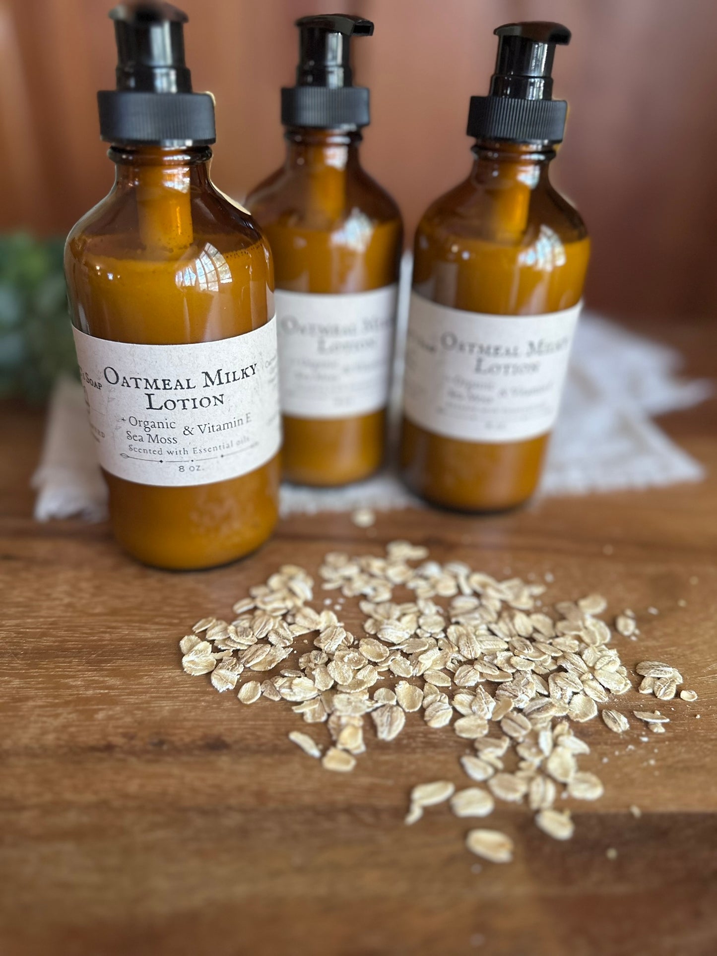 Oatmeal Milky Lotion (Organic Irish Sea Moss & Vitamin E)