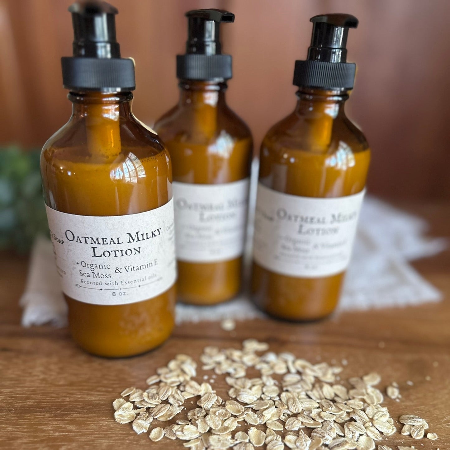 Oatmeal Milky Lotion (Organic Irish Sea Moss & Vitamin E)