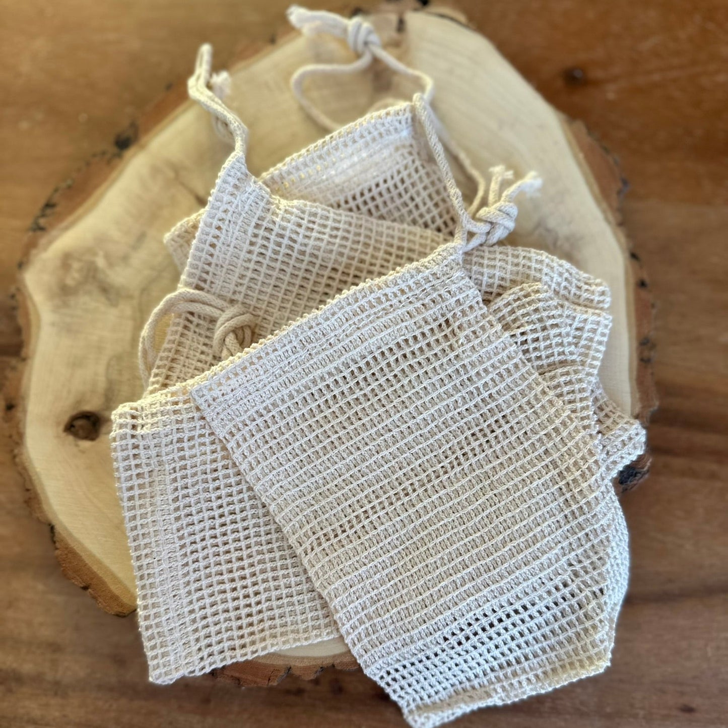 100% Cotton Soap Saver Pouch
