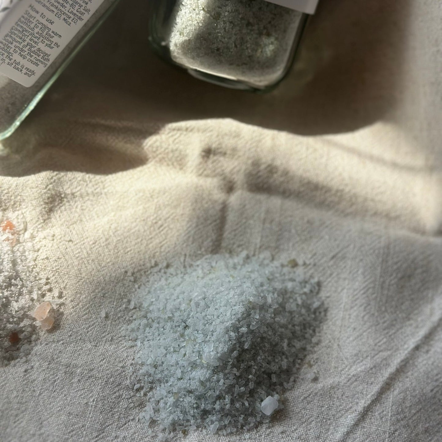 Bubble Bath Soak ~ Goat Milk & Salts ~