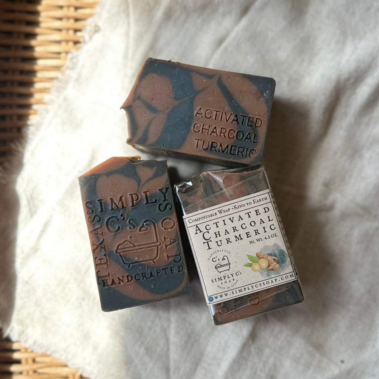 Activated Charcoal and Turmeric