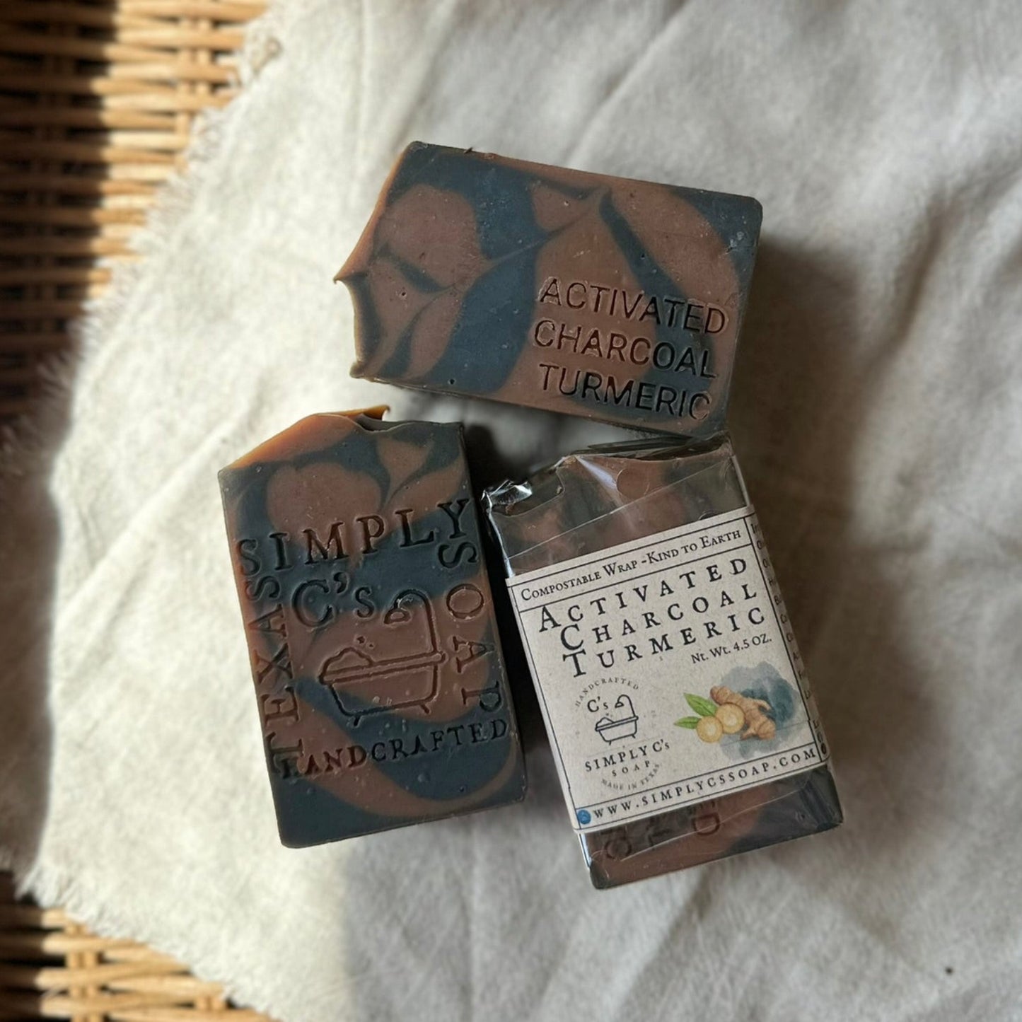 Activated Charcoal and Turmeric