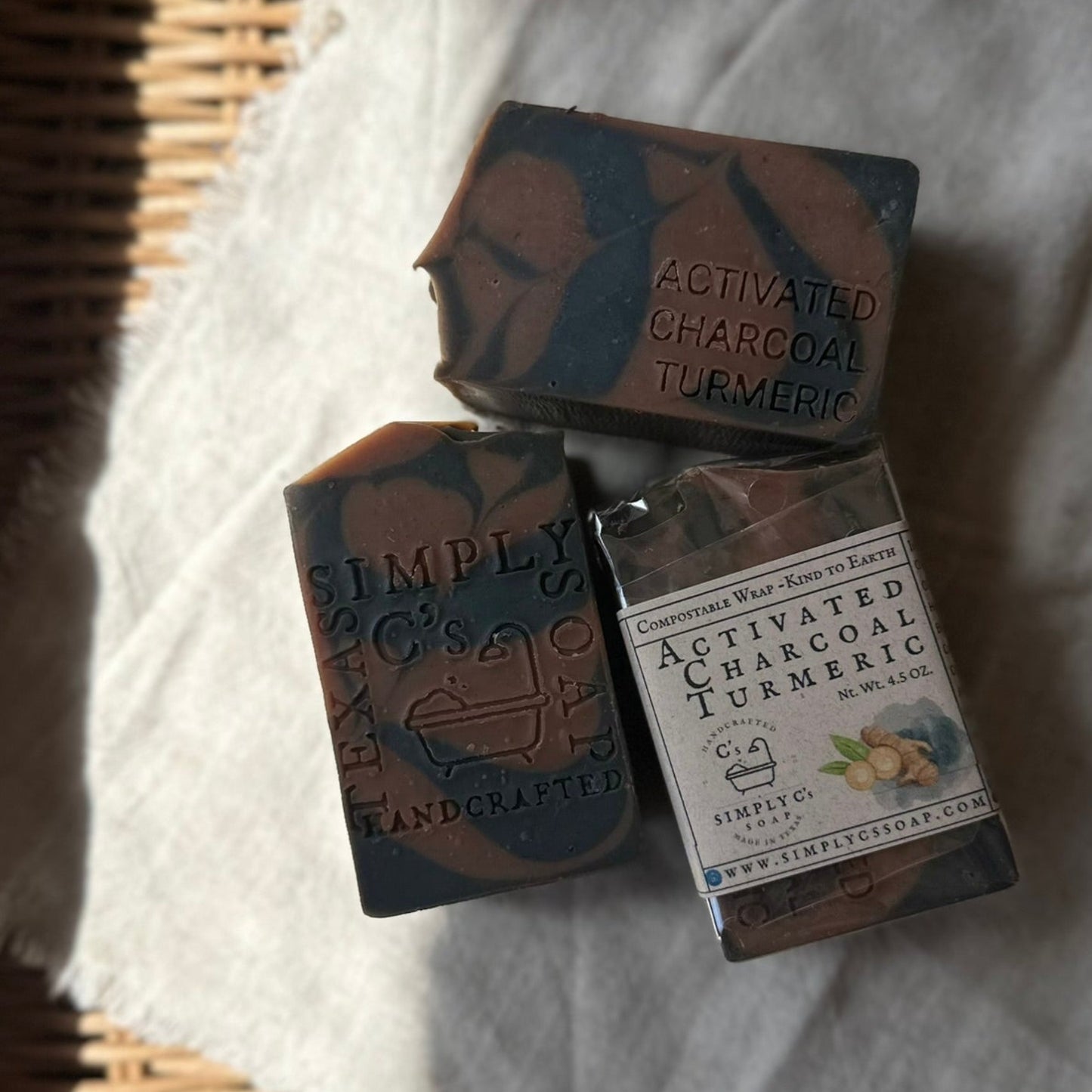 Activated Charcoal and Turmeric