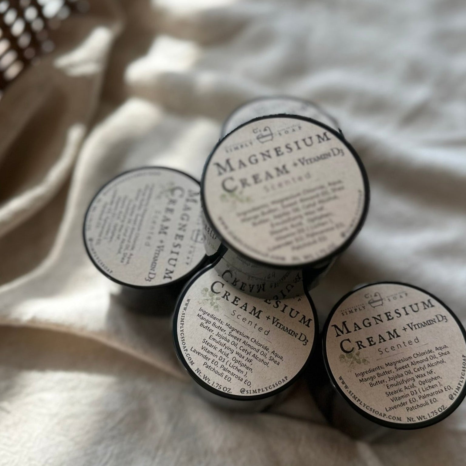 Magnesium Cream + Vitamin D3 – Simply C's Soap
