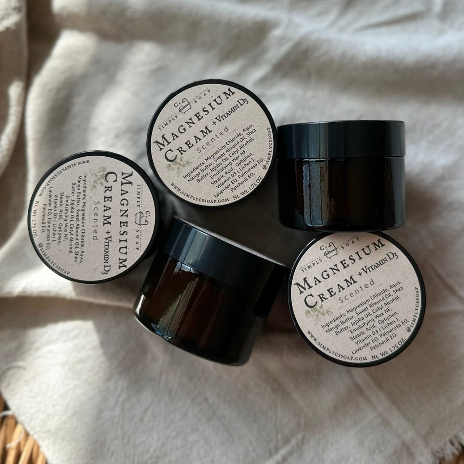 Magnesium Cream + Vitamin D3 – Simply C's Soap