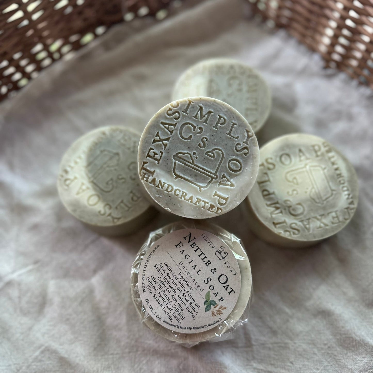 Nettle & Oat Facial Soap