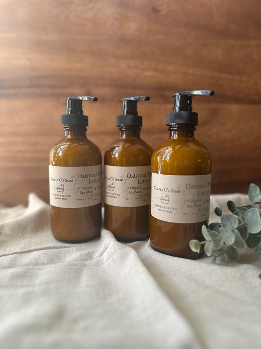 Oatmeal Milky Lotion (Organic Irish Sea Moss & Vitamin E)