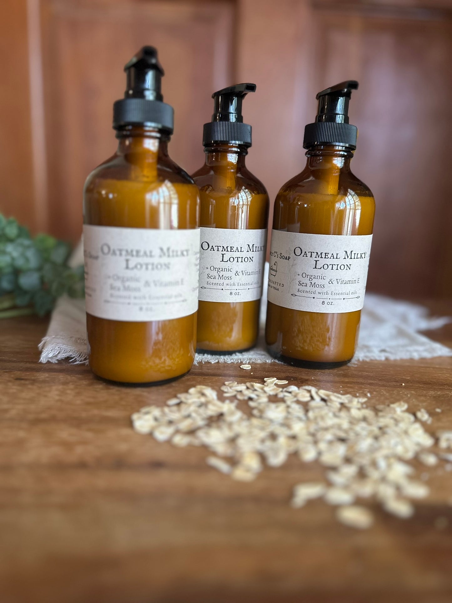 Oatmeal Milky Lotion (Organic Irish Sea Moss & Vitamin E)