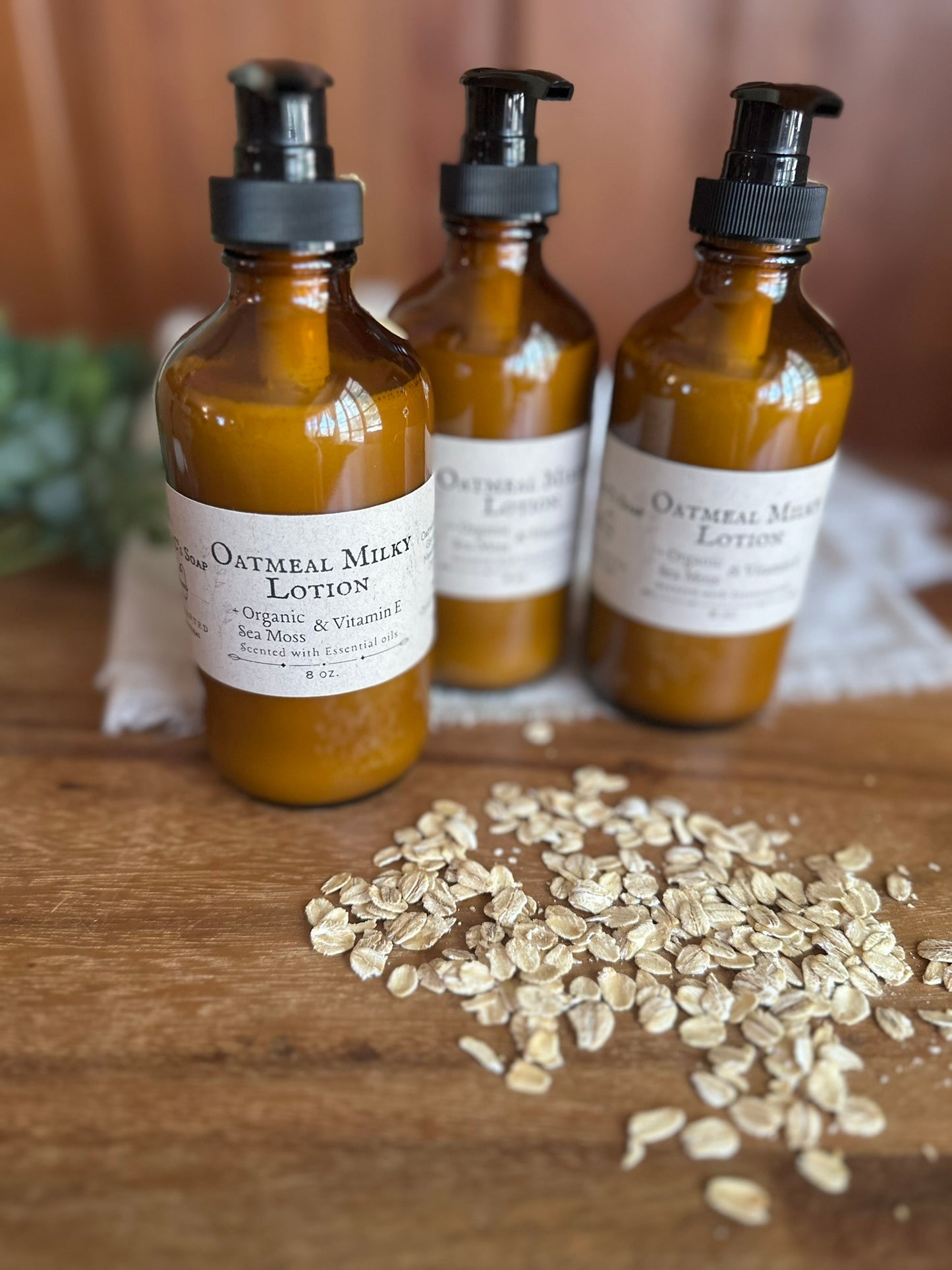 Oatmeal Milky Lotion (Organic Irish Sea Moss & Vitamin E)