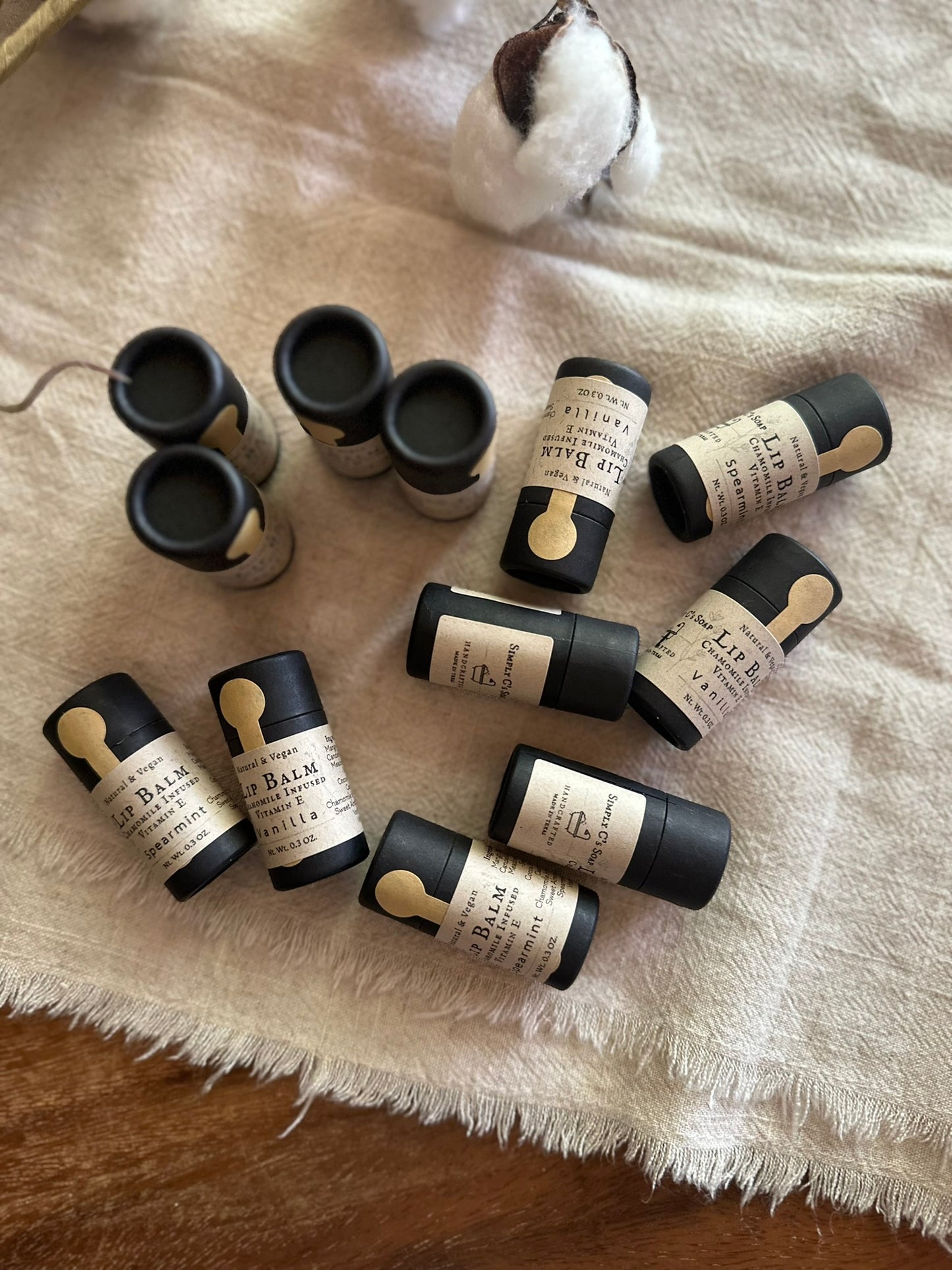 Chamomile-Infused Lip Balm
