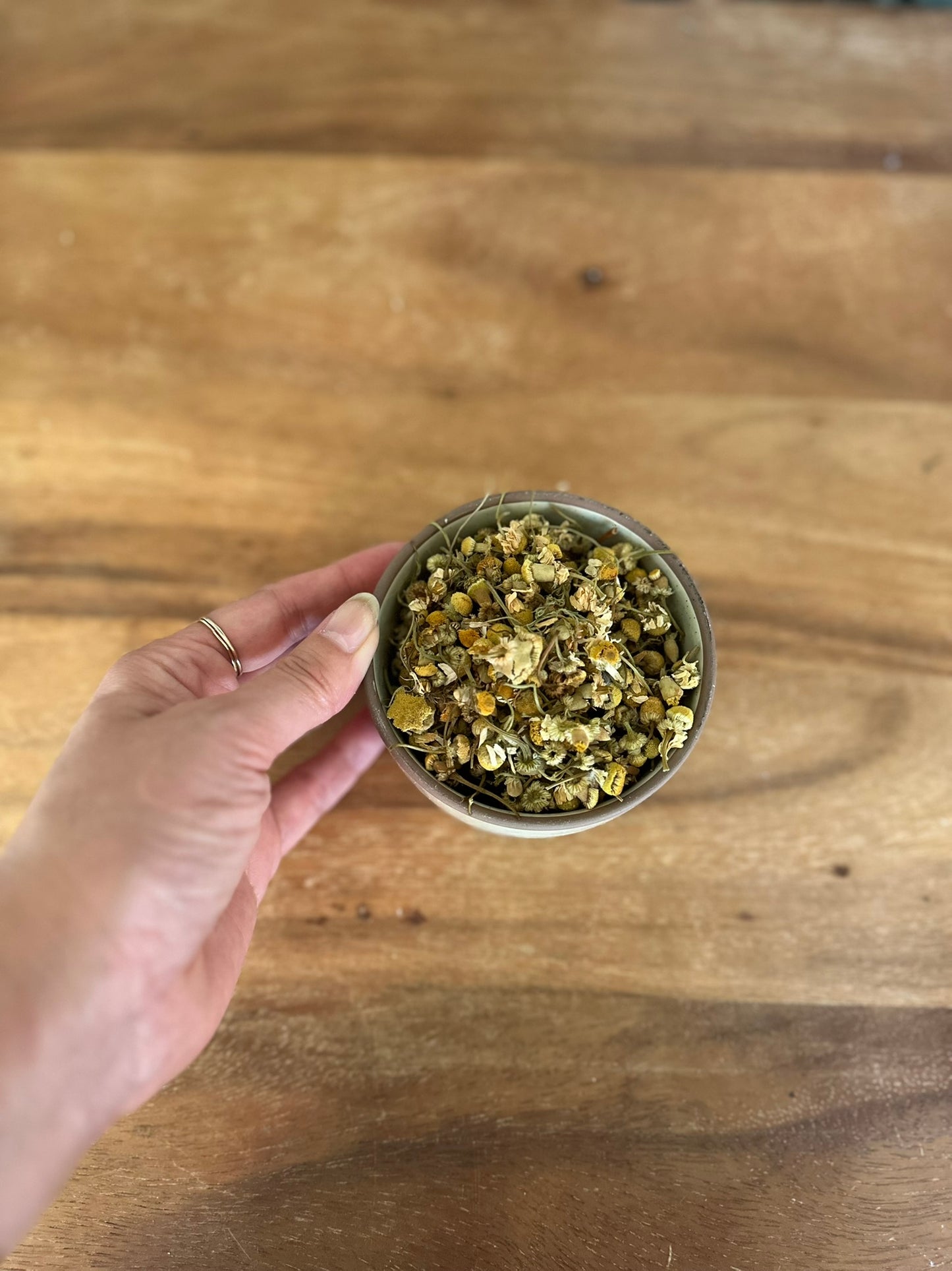 Chamomile-Infused Lip Balm
